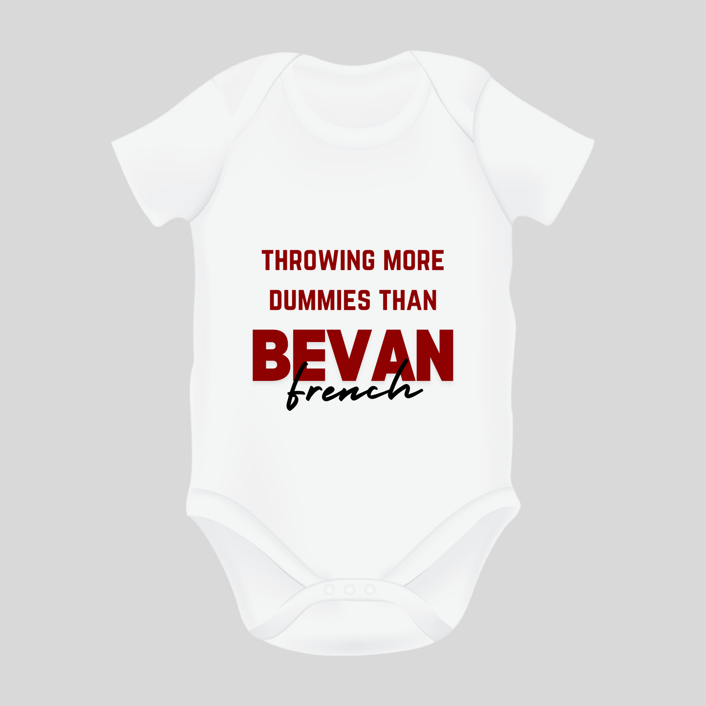 Throwing Dummies Baby Grow