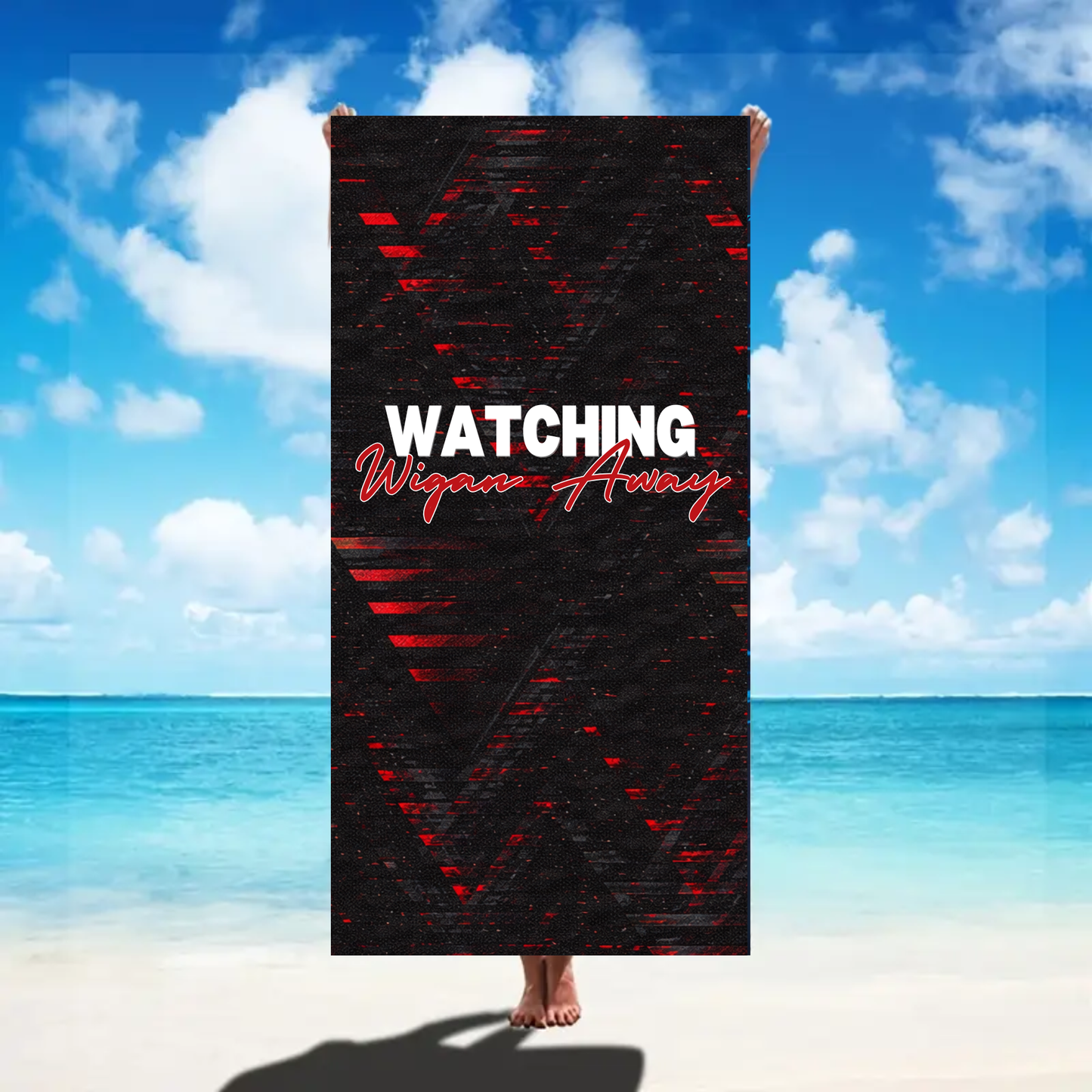 2026 Wigan Away Beach Towel