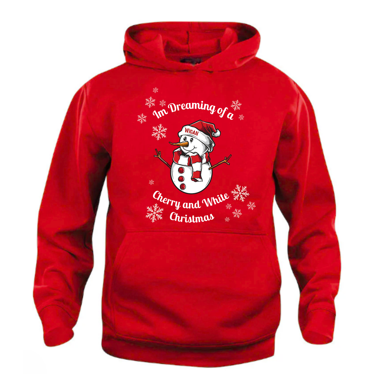 Cherry & White Christmas Hoodie