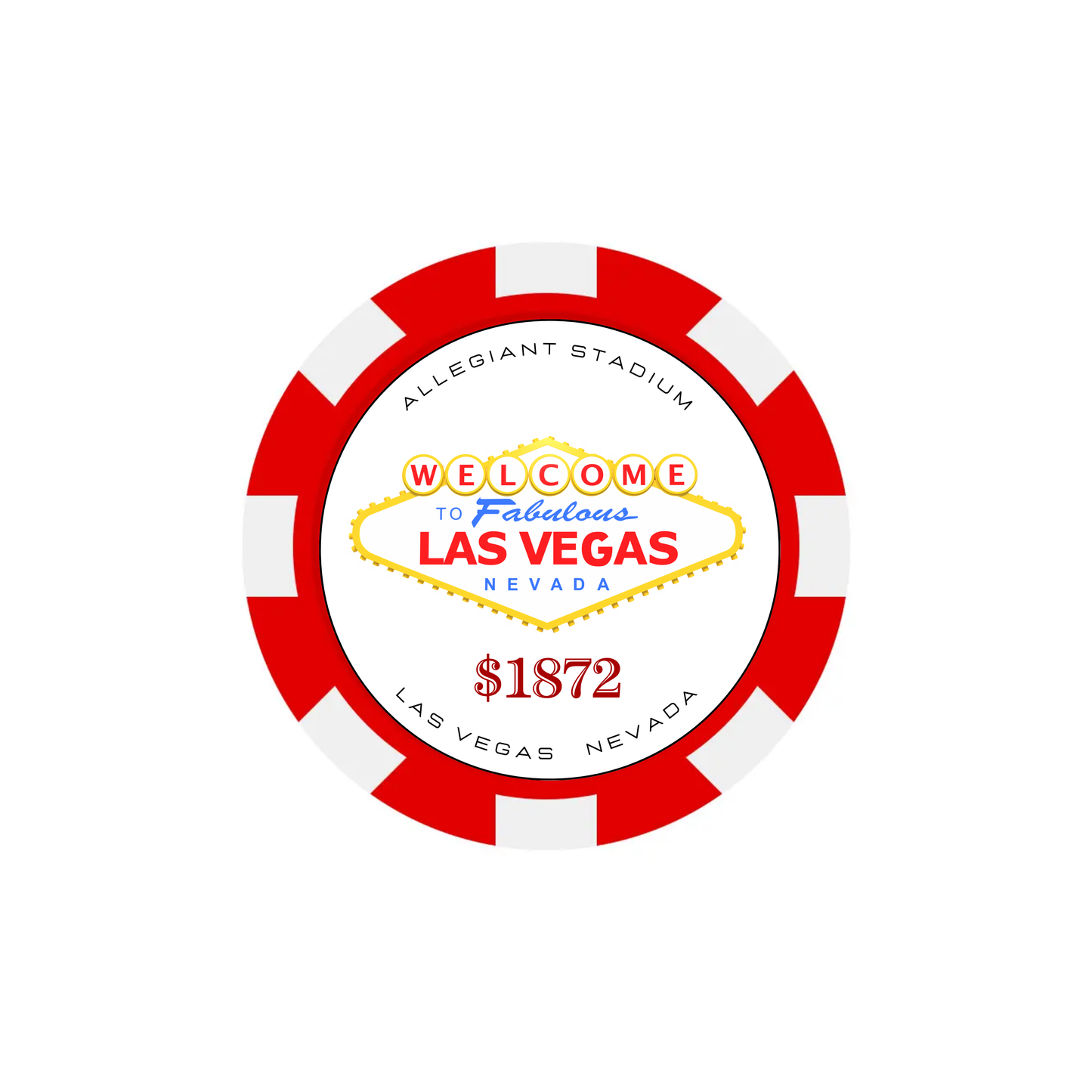 Las Vegas Poker Chip