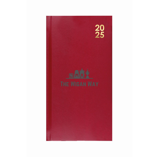 The Wigan Way Leather 2025 Pocket Diary