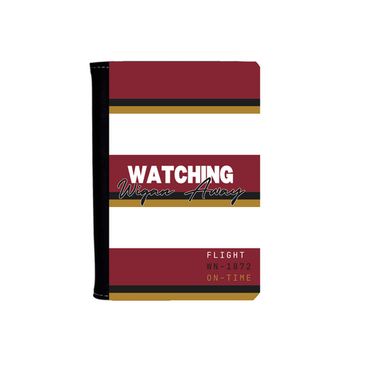 Watching Wigan Away Home Passport Cover