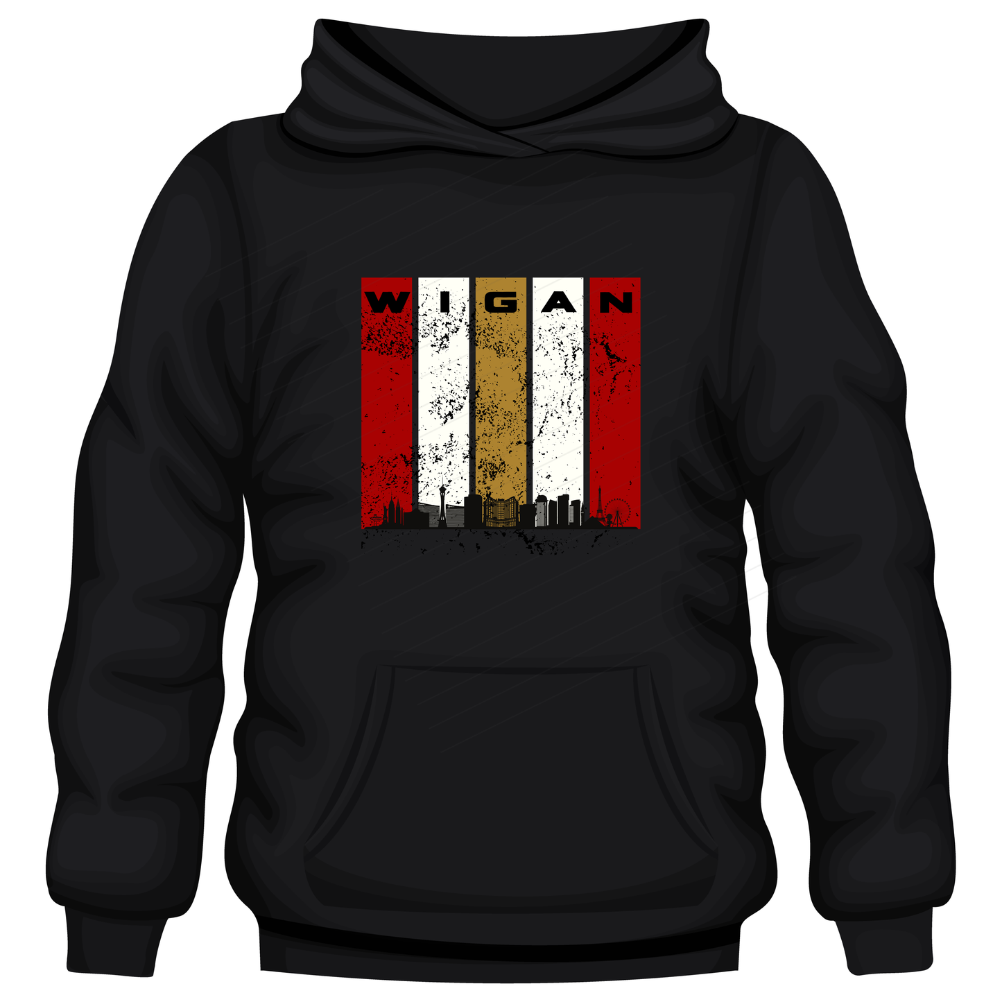 Wigan Vegas Skyline Hoodie