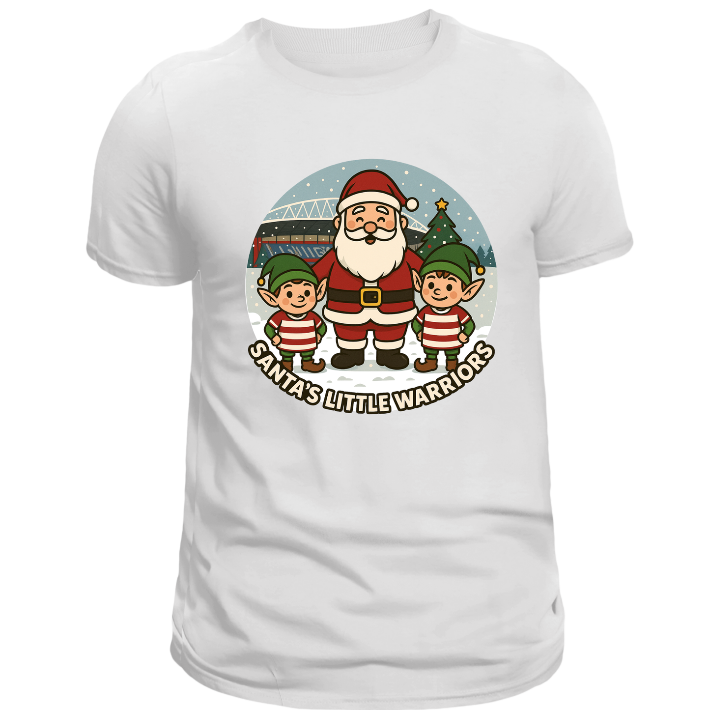 Santas Little Warriors Tee