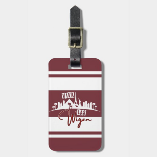 Viva Las Wigan Luggage Tag