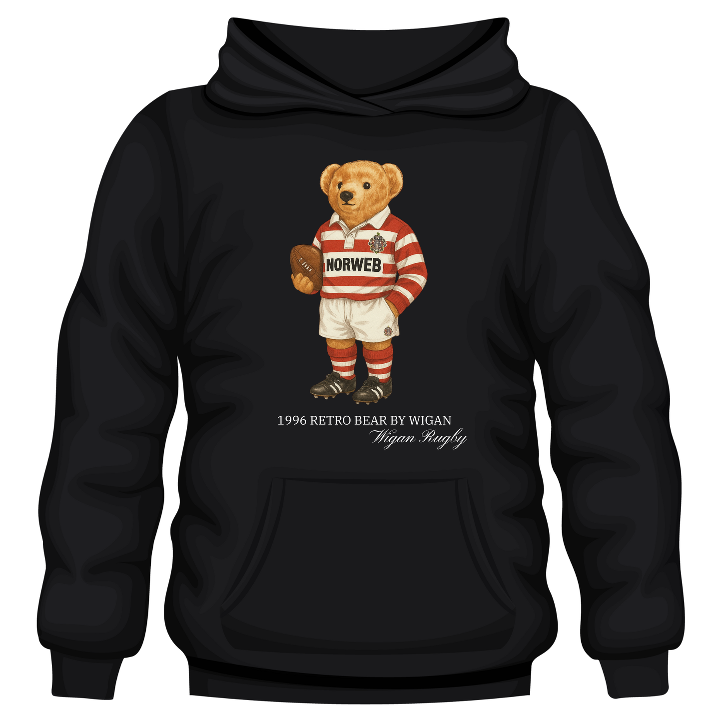 Retro Bear Home Hoodie