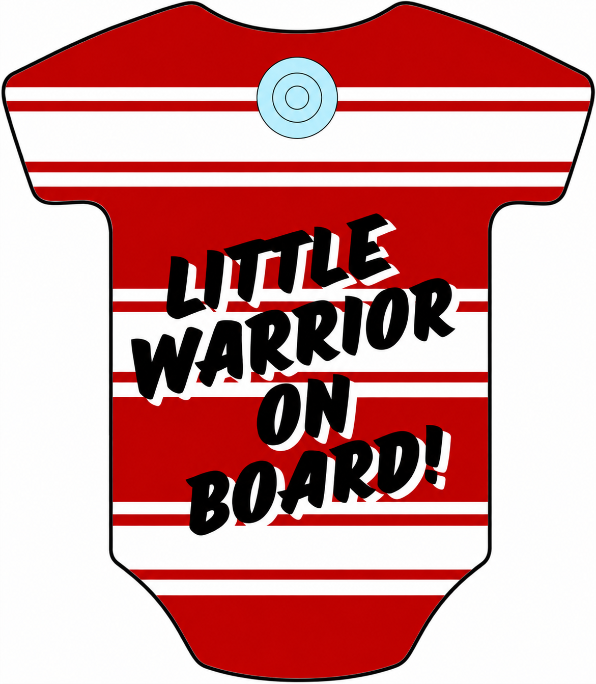Little Wiganer on board Car sign