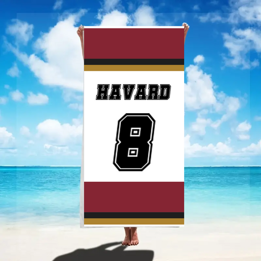 Havard Home Beach Towel