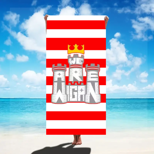 We Are Wigan Beach Towel