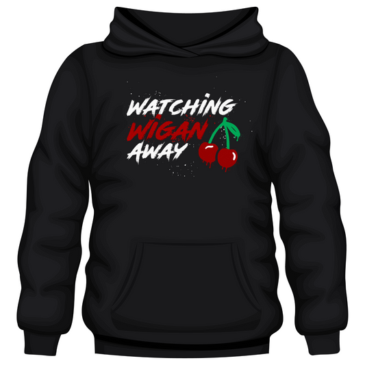 Watching Wigan Away Hoodie